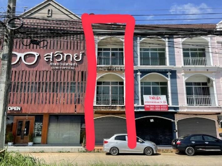 Phuket Town Shop House 3 Story with 3 bedrooms, 3 bathrooms, 17 sqw.