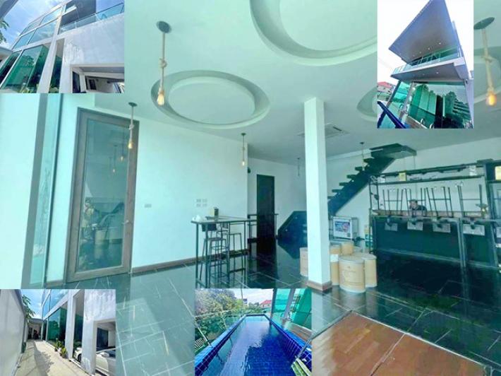 บ้านเดี่ยว 52 ตรว. บ้าน  4นอน MRT รัชดา ขายคฤหาสน์ถูก Pool Villa 3 ชั้น 6น้ำ ลาดพร้าว วังหิน เดอะแจส วังหิน BTS เสนานิคม