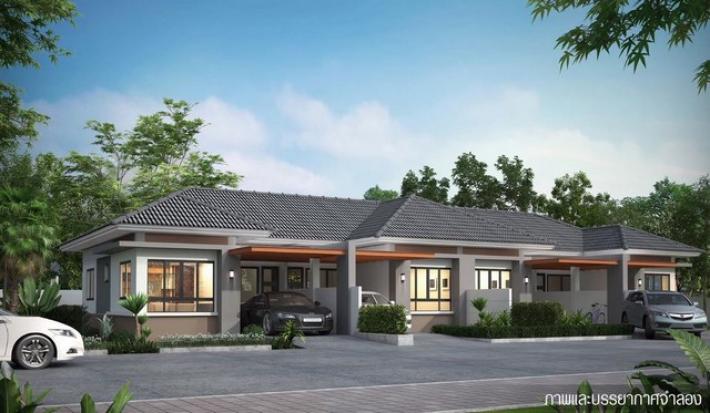 For Sales : Thalang, The New Townhouse near Airport, 2 Bedrooms, 2 Bathrooms.