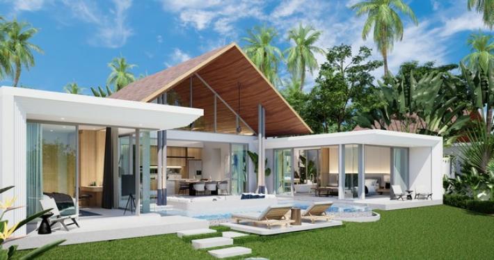 louvre villa ราคา 22900000 บาท ขนาด 4720 ตารางเมตร 3 ห้องนอน 3 ห้องน้ำ ใกล้หาดบางเทา