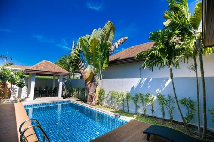 For Rent : Chalong, Private pool villa contemporary style, 2 Bedrooms 2 Bathrooms