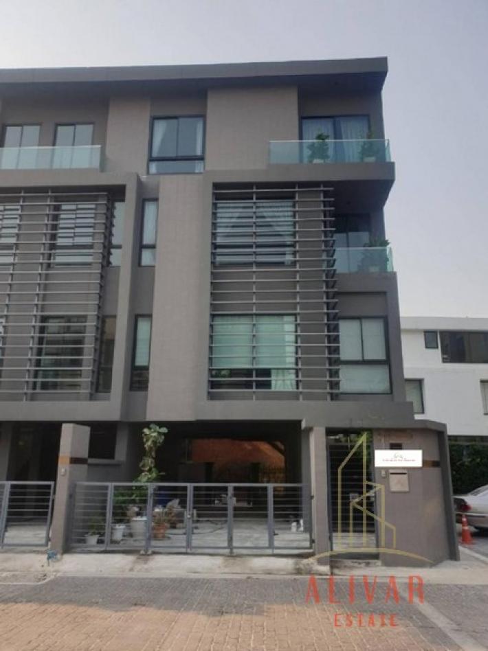 RB050523 4-storey townhome for rent, behind the corner, excellent location Arco Home Office Life Ekamai-Ramintra